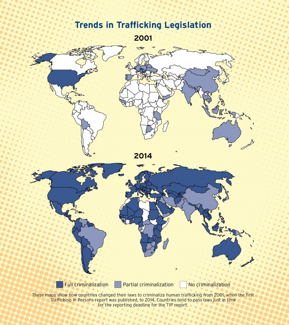 Trends in Trafficking Legislation graphic