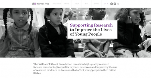Suppoting Research to Improve the Lives of Young People
