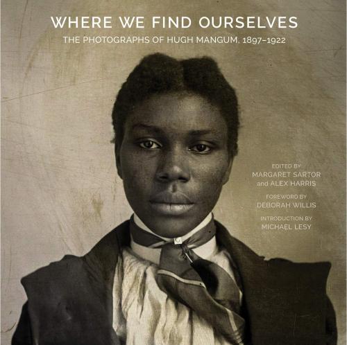 Striking black and white image of a woman. Book Jacket: Where We Find Ourselves